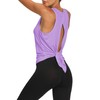 Bestisun Workout Tops Athletic Wear Yoga Shirts Sleeveless Gym Yoga