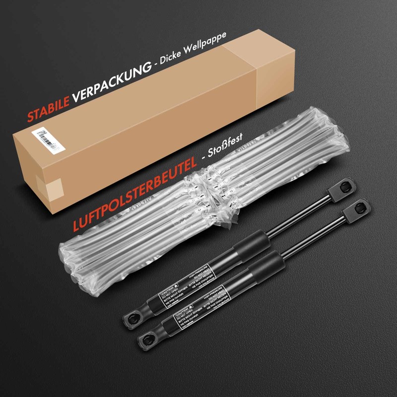 Frankberg 2 x Struts Gas Pressure Damper Bonnet Compatible with