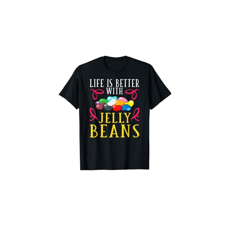 Jelly Bean Candy Beans Vegan Flavors T-Shirt