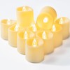 Homemory 12Pack Timer Flameless LED Votive Candles, Long Lasting Battery