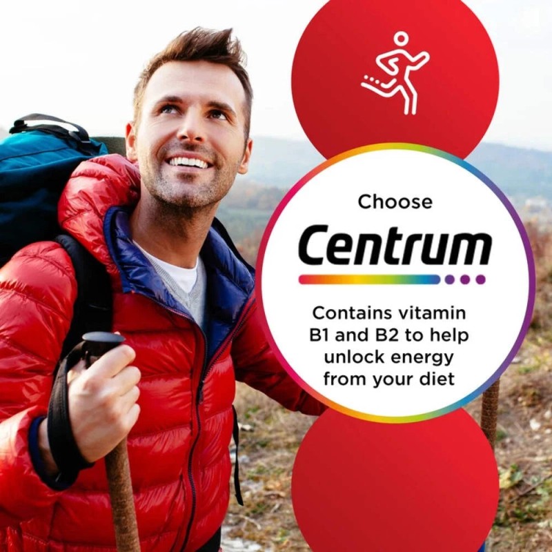 Centrum Fruity Chewables Tablets, Advance Multivitamin & Mineral Tablets, 30