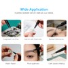3PCS Precision Tweezers Set, Upgraded ESD high-end anti-static for Craft,