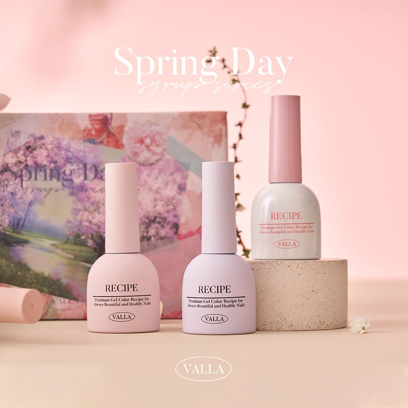 Balagel Spring Day 8-piece set syrup glitter / 발라젤 스프링데이
