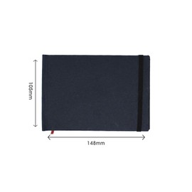 Artway Indigo Handmade Casebound A6 Sketchbook - Landscape Twin Pack - 150gsm - 48 sheets/96 sides