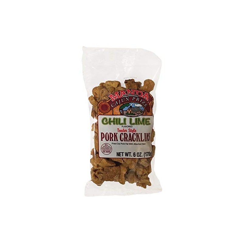 Manda Pork Cracklins (Chili Lime)