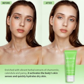 Soothing and Hydrating Dry Skin Moisturiser,Body Moisturiser,Hydrating Nourishing Body Lotion,Suitable for Both Men and Women,Fast Absorbing Non-Greasy Non-Sticky,Face & Body,Natural Formula Skin Care