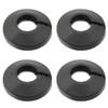 MroMax Fit 3/4" Black Plastic PP Pipe Cover, 20mm (0.79")