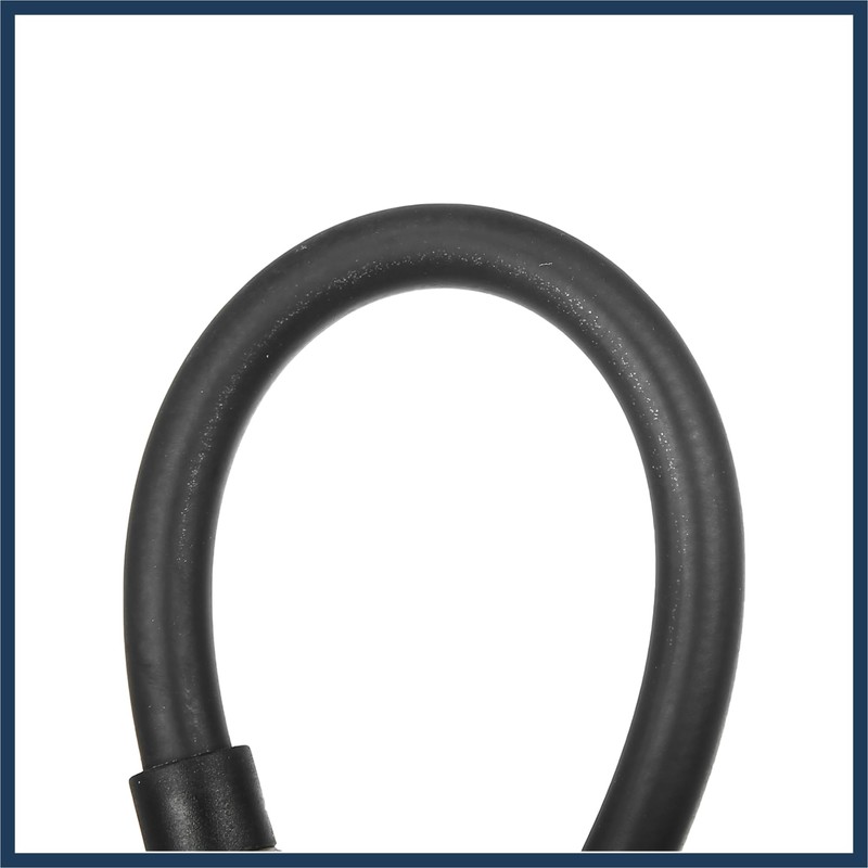 INFINAUTO 1pcs 20cm Flexible Copper Rubber Tube Tire Valve Connect