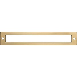 Top Knobs TK926HB Top Knobs TK926 Hollin 6-5/16 Inch Center to Center Pull Backplate from The Lynwood Series
