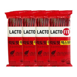 Lactopit Max 19 2g x 10 packets (4) / JJ Mall / 락토핏 맥스 19 2g x 10포 4개 / JJ몰