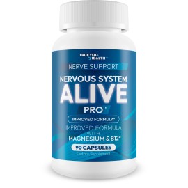 True You Health Nervous System Alive Pro - Our Best Vitamin B12 Nerve Support Supplement
