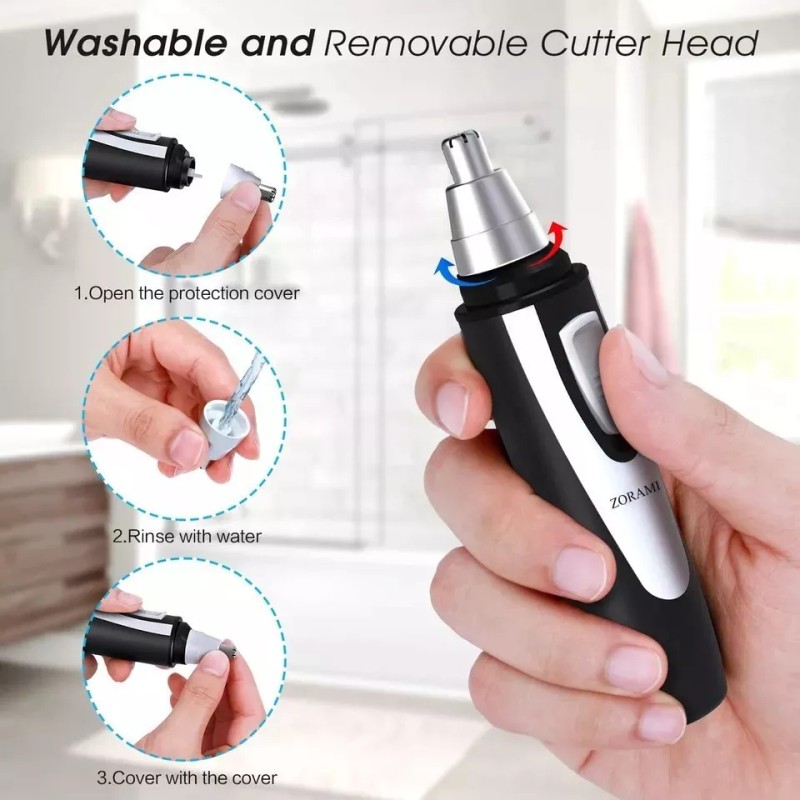 ZORAMI Ear and Nose Hair Trimmer Clipper - 2024 Professional