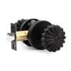 NIZADO 1 Pack Black Privacy Door Knob, Interior Door Lock