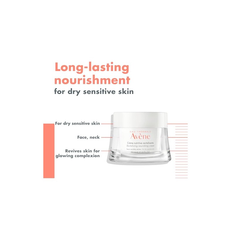 Eau Thermale Avene Revitalizing Nourishing Cream - Rich Nourishing Face