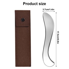 Gua Sha Stainless Steel, Gua Sha Massage Tool, Gua Sha Scraper, Fascia Tool for Rubbing, Gua Sha Face Massage for Beauty and Relaxation of Body Muscles