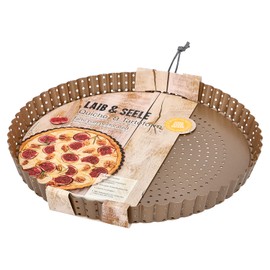 RBV Birkmann, 210561, Baking Tart & Quiche, Loose Base, Perforated, Diameter 30 cm