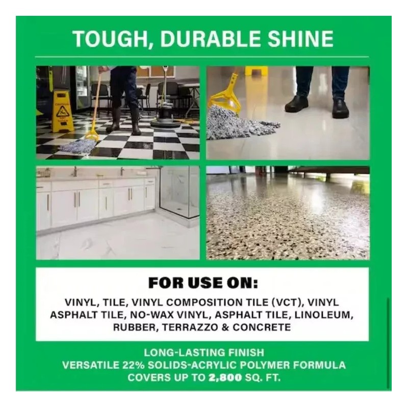 Ecolab 1 Gal. High Traffic Low Maintenance Floor Finish Case