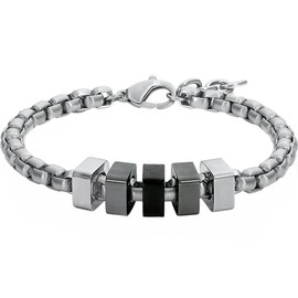 s.Oliver Mens Stainless Steel Bracelet 50868