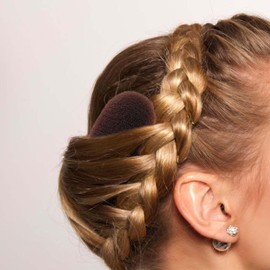 4PCS Hair Bumps for Volume, Invisible Fluffy Hair Pad (Style1, One size)