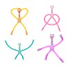 4Pcs Giraffe Tube Toy Telescopic Suction Cup Tube Giraffe Toy