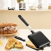 ZOOFOX Sandwich Maker, Grilled Sandwich and Panini Maker Pan with