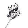 Tremolo Bridge System Double Rocking Spring Stabilizer Device for Electric