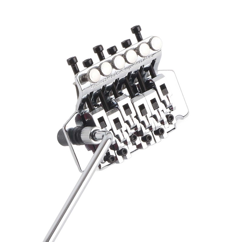 Tremolo Bridge System Double Rocking Spring Stabilizer Device for Electric