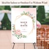 DDEAT Easel Stand for Wedding Sign & Poster 63'' Easels