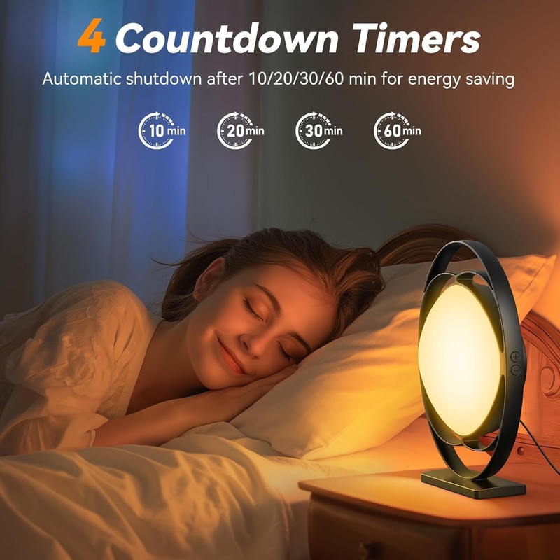 Wopigh Daylight Lamp 10000 Lux Daylight Lamp with 3 Light