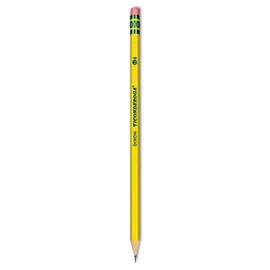 Dixon Ticonderoga Wood-Cased Pencils, #2 HB, Yellow, Box of 12 (13882)
