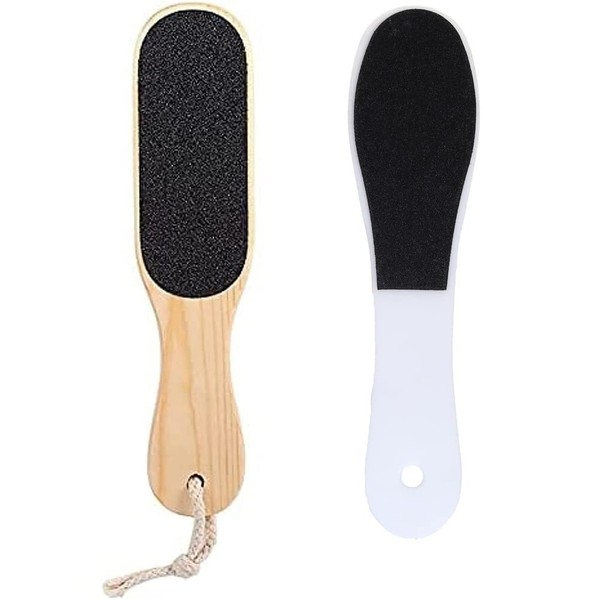 Foot Files - Foot File - Pedicure Foot File - Double Sided Professional Horn Remover for Removing Dead Skin - Foot Care - Smoothing Cracked Pedicure - Pack of 2