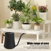 Stainless Steel Watering Can Pot Retro Small Plant Watering Can