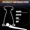 Dog Wiper Sticker for Rear Window, Dog Stickers for Car