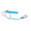 Diving Hooks Stainless Steel Double Reef Hook with Spiral Coil