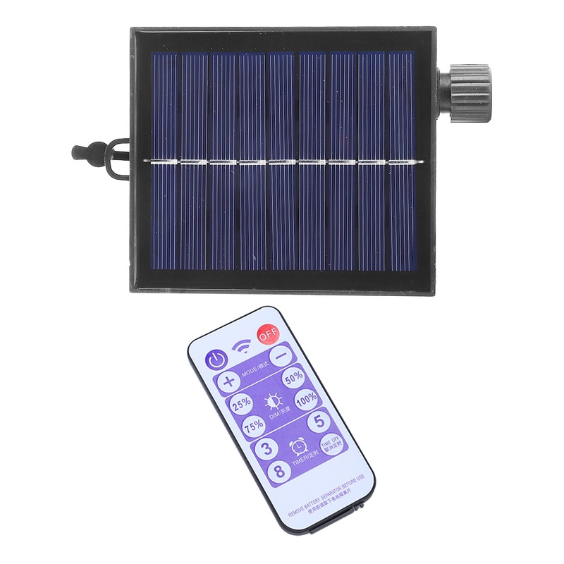 Solar String Light Control Box Automatic Waterproof Adjustable Luminance Solar