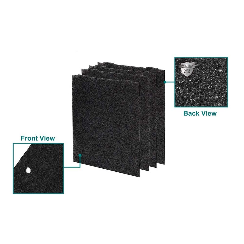 Whirlpool 8171434KS Genuine Charcoal Pre-Filter - Whishield Anti-Microbial Activated Replacement