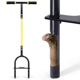 JARDINEER Lawn Aerator Coring Tool, Manual Yard Plug Aerators for Soil Compaction, Grass Aerators for Small Yards, Garden, Lawn