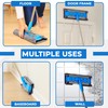 Baseboard Cleaner Tool with Handle - Wall Mop Cleaner with