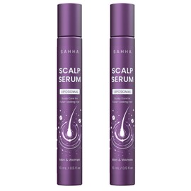 Hair Thickening Serum Helps Reduce Hair Loss, Korean Hair Growth Serum Roll On for Men and Women, Scalp Care Balances Oil, Scalp Serum for Thicker Fuller Hair,2 Sets