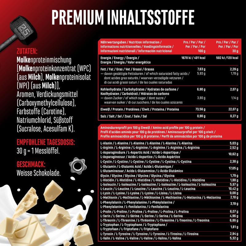 Gen German Elite Nutrition Whey Protein Powder - 1000 g