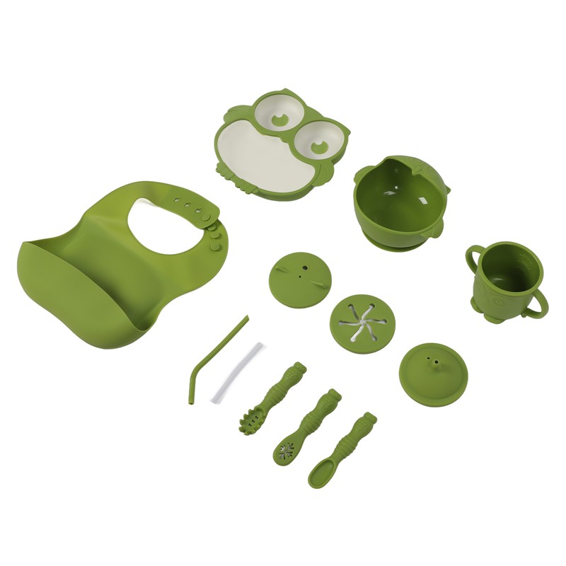 Baby Led Weaning Supplies Owl Shape Teether Safety Strong Suction