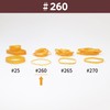 Rubber Band #260 < 17.6 oz (500 g) Transparent Bag