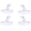 154174501 食器洗い機ホイールブラケットアセンブリ(4個パック) Frigidaire Kenmore Tappan Westinghouse 食器洗い機の交換用、154174401 5300809640 154294801 AP2135554