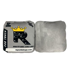 Reynolds Cornhole Bags - Pro Touch - ACL Pro Approved - Set of 4 (Grey)
