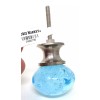 WORLD MARKET Arctic Blue Glass Bubbles Cabinet Knob (NEW)