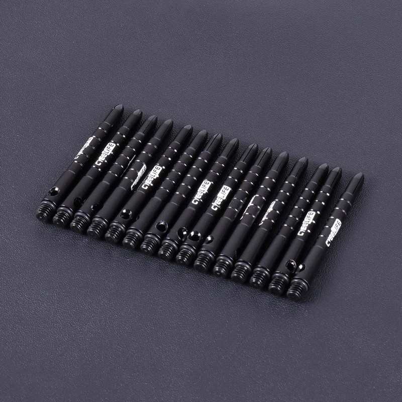 CyeeLife Pro Dart Shafts Aluminium 15Packs(5 Sets) with 20pcs Rubber
