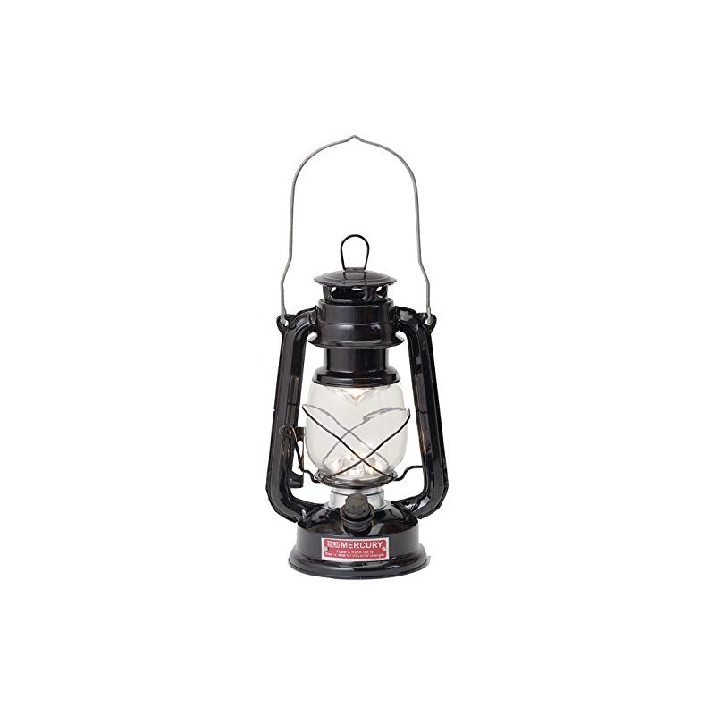 Keystone Mercury Hurricane Lantern, Black