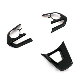 Speed Garage Toyota Corolla Cross ZSG10 ZVG1# MXGA1# Model Dedicated Steering Handle Garnish Cover Panel Frame Piano Black for TOYOTA COROLLA CROSS 2021 Interior Interior Dress Up Custom Parts