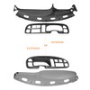 Dash Board Cover Cap Overlay+Instrument Bezel Compatible with 98-02 Dodge