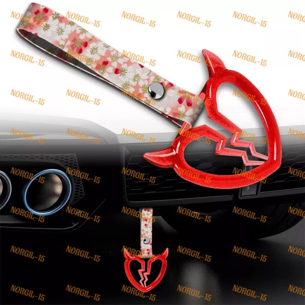 Unbranded Crystal Devil Broken Heart TSURIKAWA RD Ring Car Bus